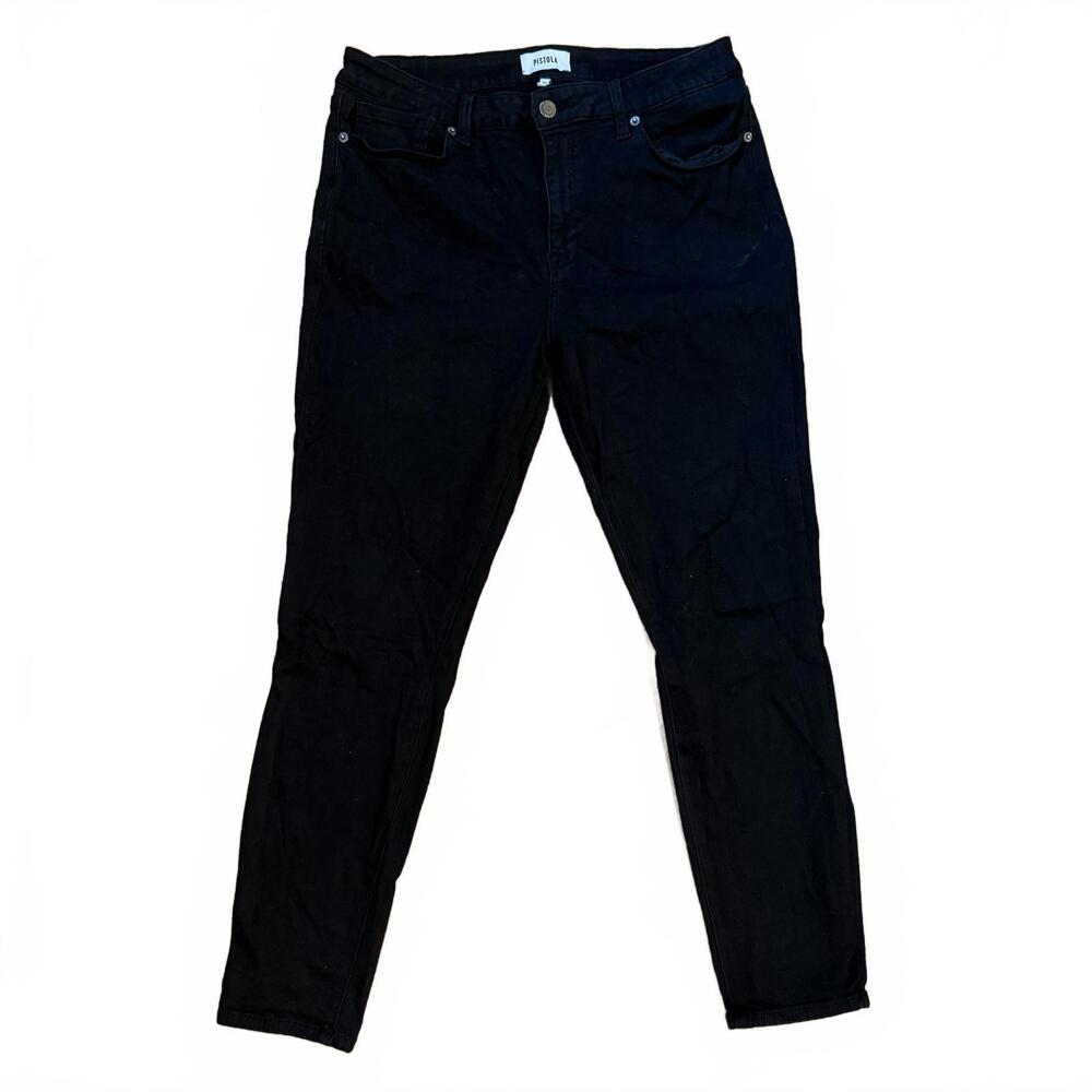 Pistola Arielle mid-rise skinny jeans, Silicone Black – 32